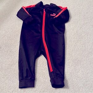 Puma baby girl jumpsuit outfit - Sz: 3/6 months